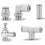 Brass quick Push-in fittings