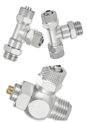 Brass Quick Twisted Knurling fittings