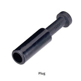 Plastic push-in pneumatic fittings